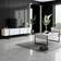 Linento Luxe White/Black TV-bänk 180x50cm