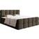 Selsey Chloe Boxspring Bouclé Met Opbergruimte 180 x 200 cm - Bruin