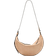 AllSaints Half Moon Suede Shoulder Bag - Mink Brown