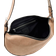 AllSaints Half Moon Suede Shoulder Bag - Mink Brown