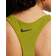 Nike Women's Cut-Out Bikini Swimming Top - Moss/Black