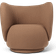 ferm LIVING Rico Swivel Tonus Tan Loungestol 76.5cm
