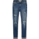 Hollister High Rise Ripped Super Skinny Jeans - Medium Ripped
