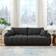 Latitude Run Perona Dark Gray Boucle Sofa 91" 3 Seater