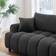 Latitude Run Perona Dark Gray Boucle Sofa 91" 3 Seater