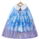Shein SHEIN 2pcs/Set Young Girls Spring/Autumn Fashion Elegant Princess Style Long Sleeve Dress + Mesh Cape Cloak Set, For Christmas