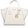 Michael Kors Avril Small Pebbled Leather Satchel - Lt Cream