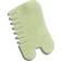 Earth Harbor Island Jade Gemstone Gua Sha + Massaging Comb