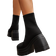 Shein Women's Fashionable Boots, Style With Hoodies, Women's Riding Boots Western Style Autumn New Thick Knitted Bottom Women's Boots, Go With Fall Clothes