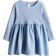 H&M Long Sleeved Dress - Light Blue (1268697002)