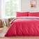 Dunelm Reversible Duvet Cover Pink (200x200cm)