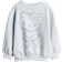 H&M Girl's Motif Detail Sweatshirt - Light Blue/Hello Kitty