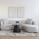 House Nordic Kingston med 2 Puder i Natur Sofa