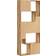 vidaXL 856015 Egetræ Bogreol 161cm