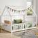 Flair Explorer Small Double White Playhouse Bed