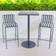 Outdoor Essentials Esther - Grey Outdoor Bar Set