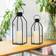 Modern Black Lantern 15" 2pcs
