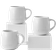 Le Creuset Coupe White Mugg 32cl