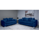 Snooze Online Ashton Scatter Royal Blue Sofa 207cm 2pcs
