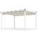 Hillerstorp Skanör Pergola 400 x 300 cm Vit/Sand