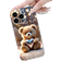 Shein Rhinestone Bear Cartoon Painted Case for iPhone 16/15/14/13/12/11 Pro Max