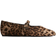 H&M Mary Jane Flats - Brown/Leopard Print
