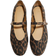 H&M Mary Jane Flats - Brown/Leopard Print