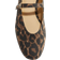 H&M Mary Jane Flats - Brown/Leopard Print