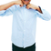 H&M Cotton Poplin Shirt - Blue
