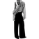 H&M Wide Belted Pant - Black