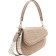 River Island Monogram Shoulder Bag - Beige