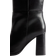 H&M Knee High Leather Boots - Black