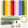 Creativ Company Maxi Craft Kit Crepe Paper, Flowers, Crêpe ratio: 180% 105 g, 1 set