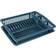 Urban Living Large Blue Dish Drainer 37cm