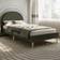 Flair Ava Green Boucle Single Frame Bed