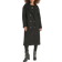 Karl Lagerfeld Women's Double Breasted Overcoat - Black