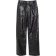 River Island Relaxed Straight Coated Jeans - Black