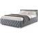Juskys Nizza Upholstered with LED Lighting 140x200cm