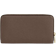 Coach Long Zip Around Wallet - Pebbled Leather/Gold/Dark Stone