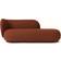 ferm LIVING Rico Divan Left Tonus Red Brown Sofa 203cm 3 personers