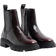 River Island Patent Chelsea Boots - Red