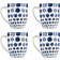 Procook Blue Dot Mug 41.4cl 4pcs