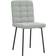 vidaXL 4101080 Light Grey Köksstol 83cm 2st