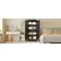 Winston Porter Modern Black Wardrobe 27.6x61"