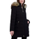 Laundry by Shelli Segal Women's Faux Fur Trim Hooded Puffer Coat - Noir