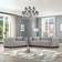 Willa Arlo Interiors Avrah Gray Sofa 90" 2pcs 5 Seater