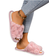 Shein Fluffy Slip-On Slippers For Women, Comfortable Open-Toe House Shoes For All Seasons