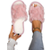 Shein Fluffy Slip-On Slippers For Women, Comfortable Open-Toe House Shoes For All Seasons