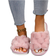 Shein Fluffy Slip-On Slippers For Women, Comfortable Open-Toe House Shoes For All Seasons