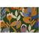 Elements Floral Coir Outdoor Doormat Multicolour 40x60cm